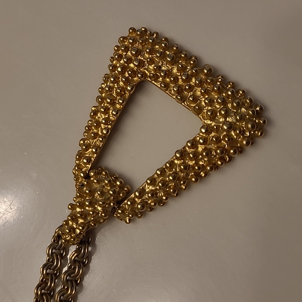 Sarah Coventry Golden Sunset Vintage 70s Gold-tone Necklace - Picture 14 of 16
